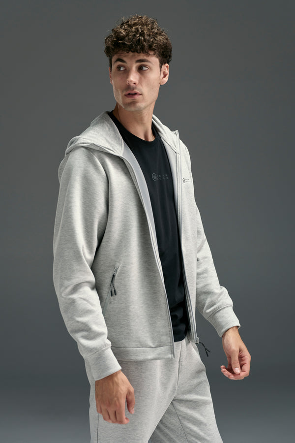 WearEver Altitude Hoody in grey marl, additional view