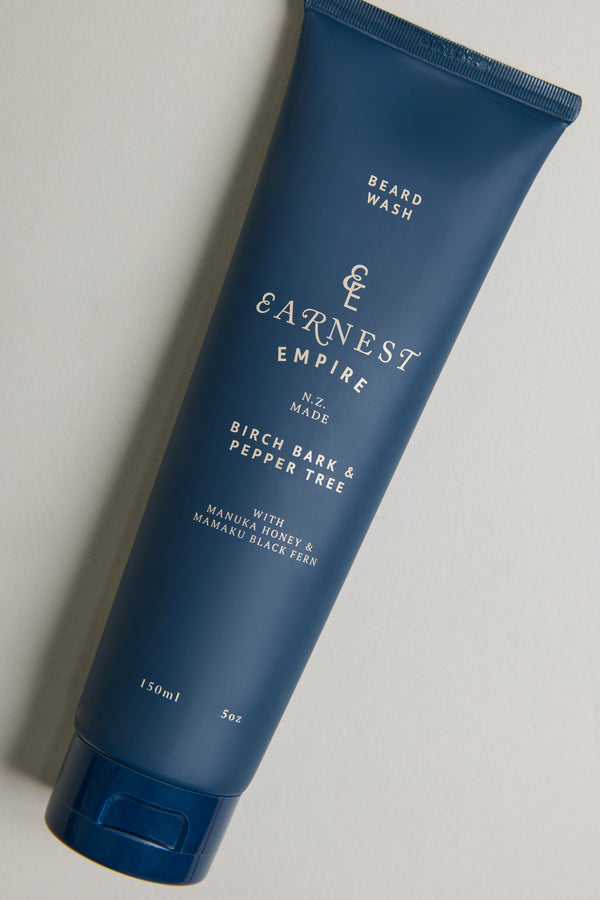 Other Earnest Empire 150ml Beard Wash in navy, alternate view