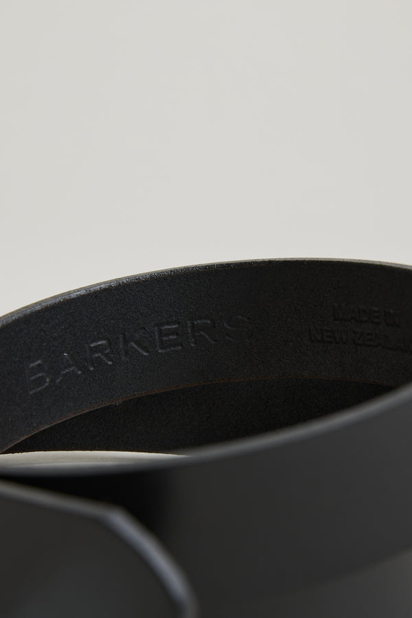 Barkers Frances Leather Belt in black, additional view