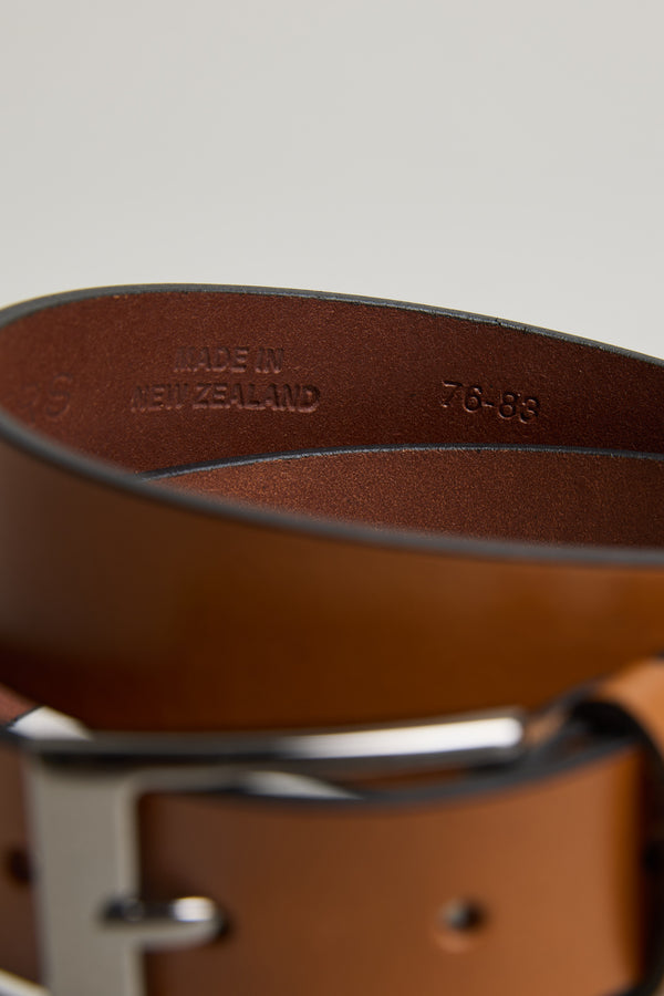 Barkers Frances Leather Belt in tan, additional view