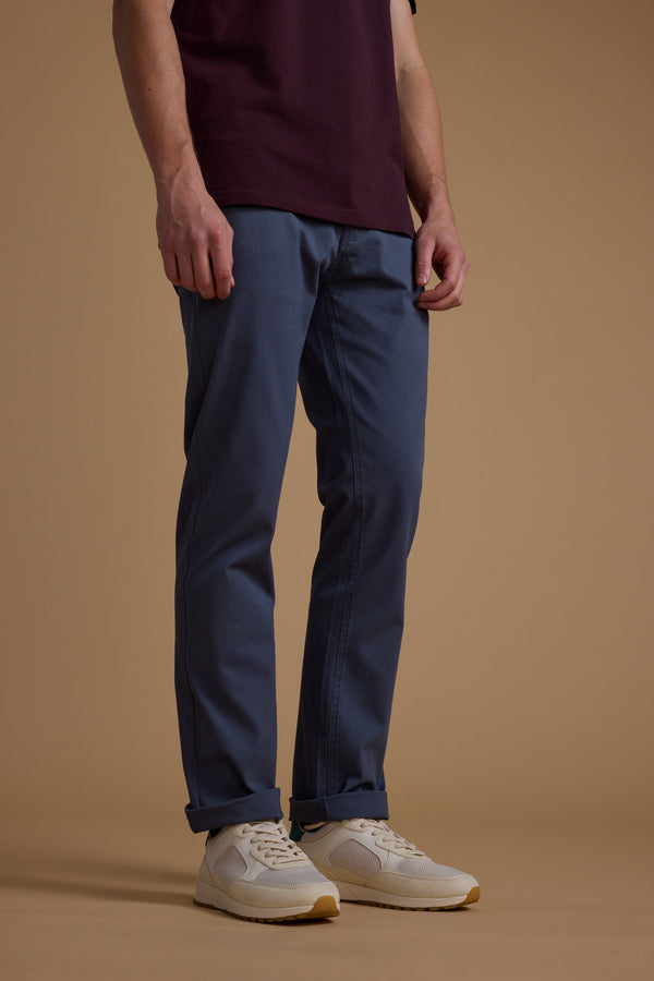 Barkers Beckett 5-Pocket Pant in steel blue, additional view