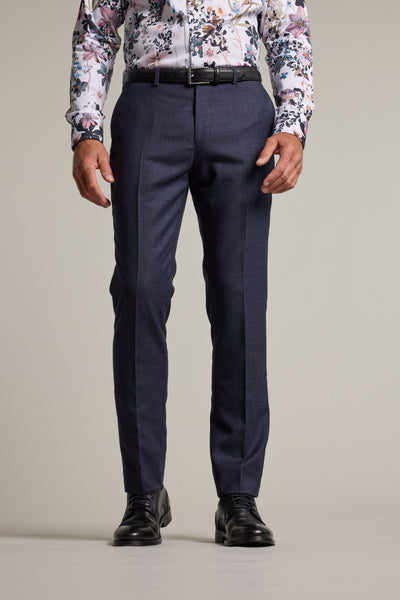 Barkers Kilburn Texture Suit Trouser in blue