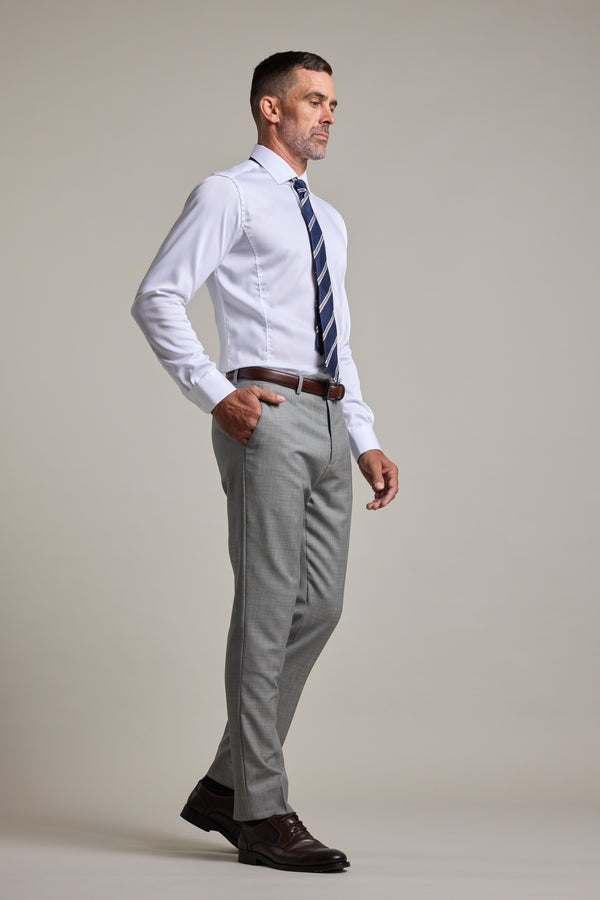 Barkers Henry Suit Trouser in grey, alternate view