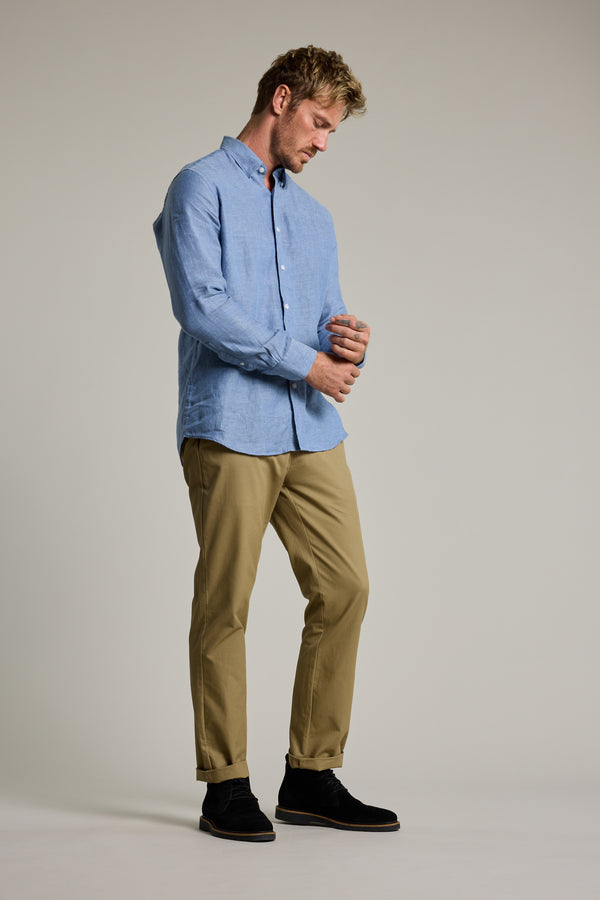 Barkers Cantrellwill Business Shirt in blue, tailored fit, additional view