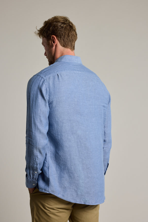 Barkers Cantrellwill Business Shirt in blue, tailored fit, additional view