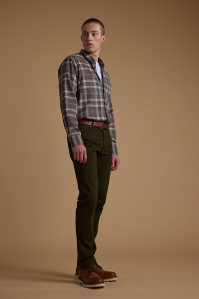 Barkers Beckett 5-Pocket Pant in olive