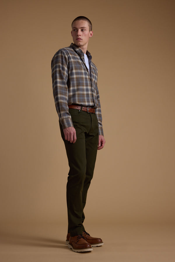 Barkers Beckett 5-Pocket Pant in olive