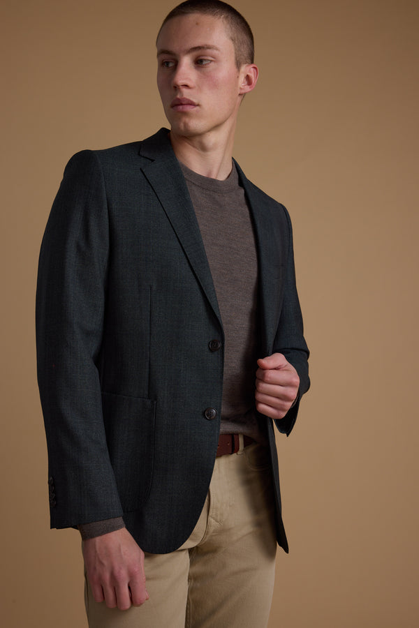 Barkers Freesia Texture Blazer in green, additional view