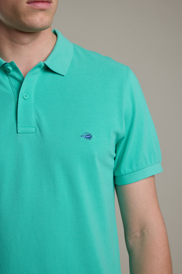 Barkers Regent Pique Polo in spearmint, regular fit, additional view