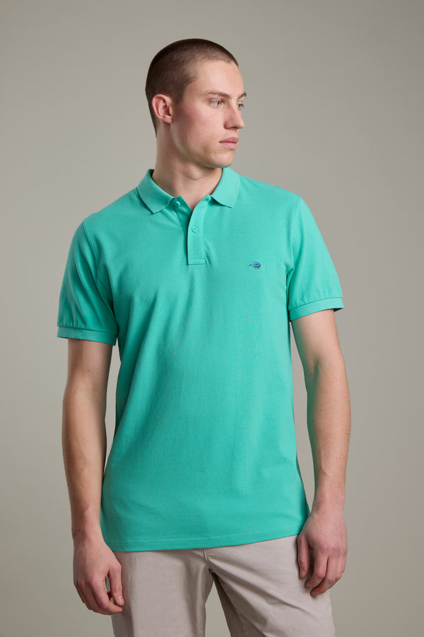 Barkers Regent Pique Polo in spearmint, regular fit, additional view