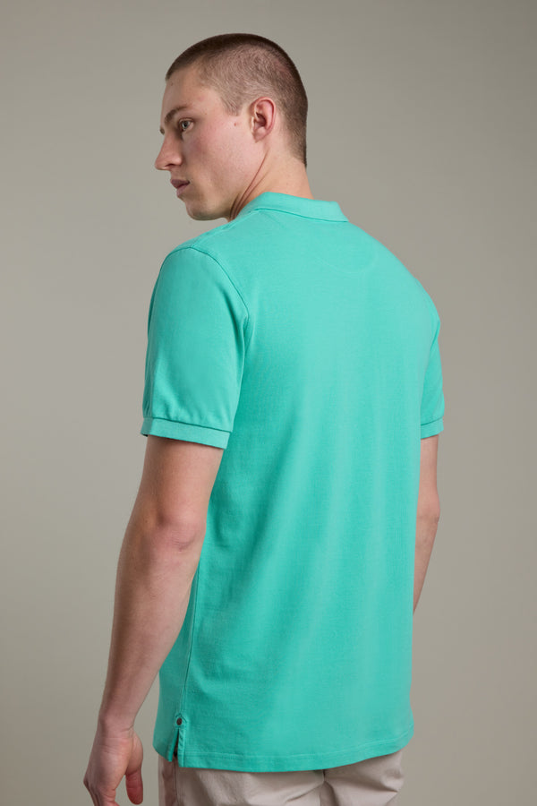 Barkers Regent Pique Polo in spearmint, regular fit, additional view