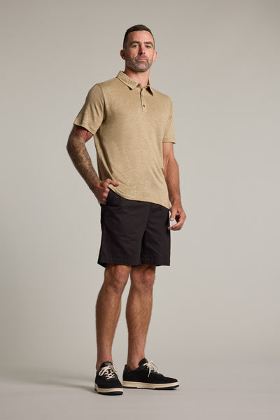 Barkers Hampton Weekend Short in black