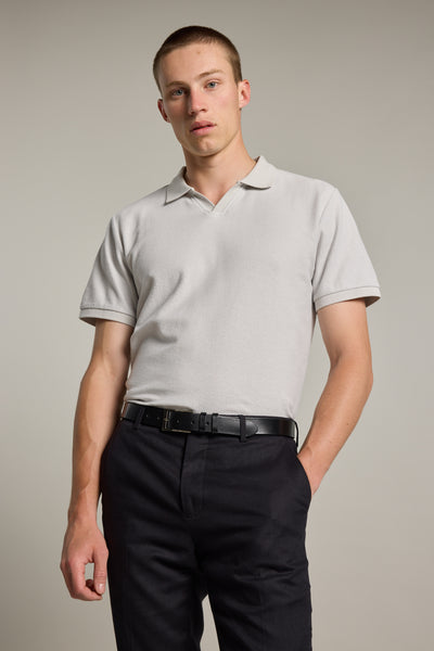 Barkers Winfield Textured Polo in bone