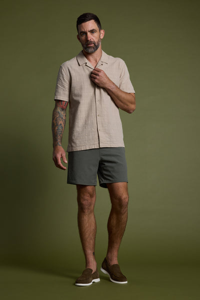 Barkers Dehaven Stripe Volley in green