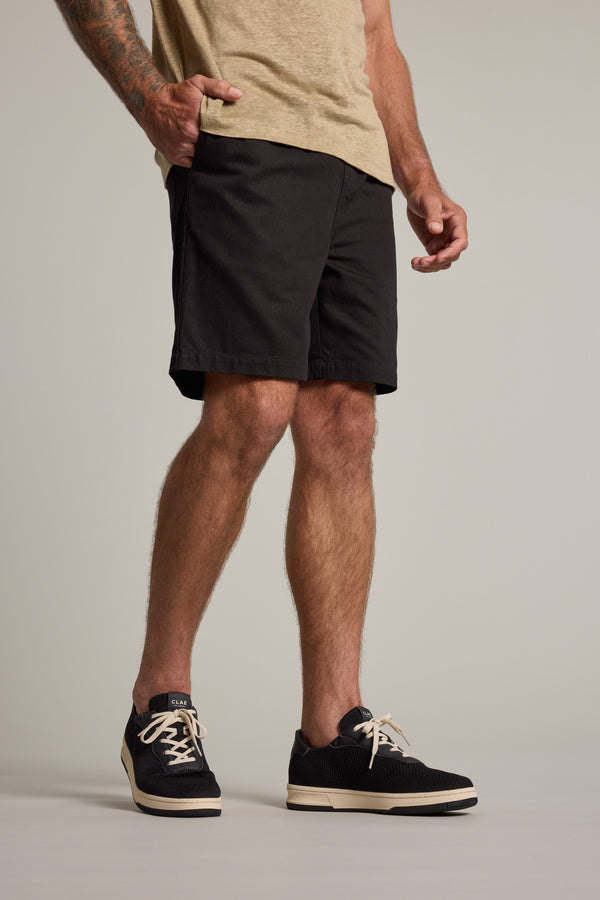Barkers Hampton Weekend Short in black, additional view