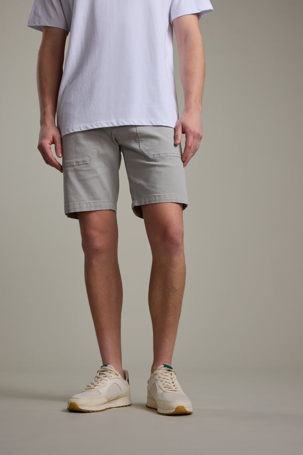 Barkers Tidal GD Utility Short in silver, modern fit