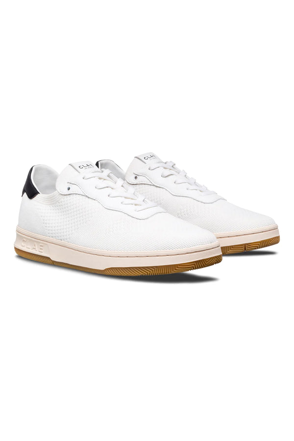 Clae - Malone Knit in white/black, additional view
