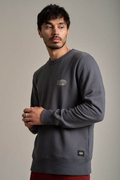 Barkers LegaSea Marlin Crew in charcoal