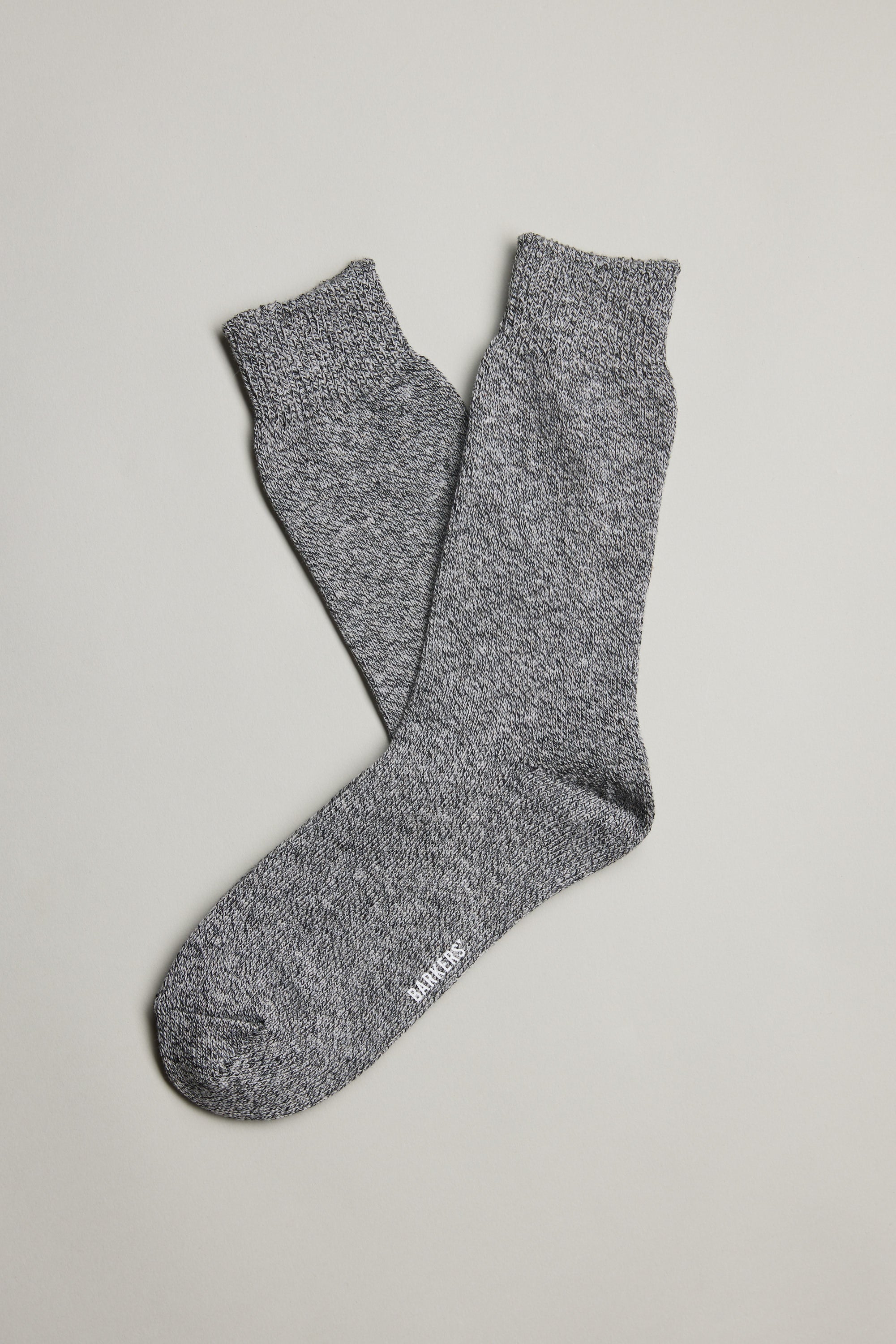 Barkers Crosby Twist-yarn Sock in black