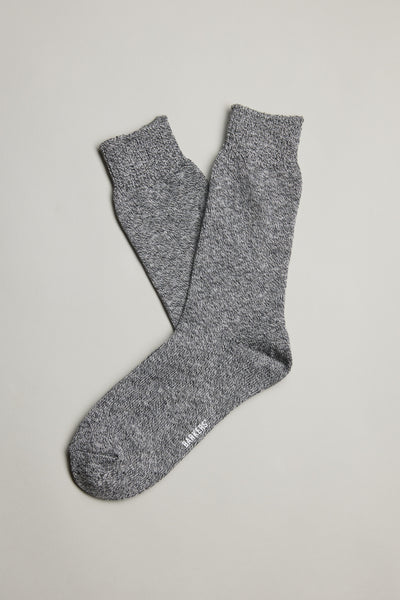Barkers Crosby Twist-yarn Sock in black