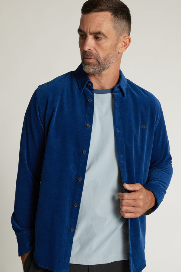 Barkers Bailey Peached Tee in stone blue, alternate view