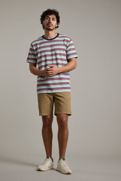 Barkers Alvin Stripe Tee in mint