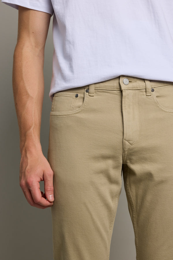 Barkers Rambler Slim Coloured Jean in taupe, additional view