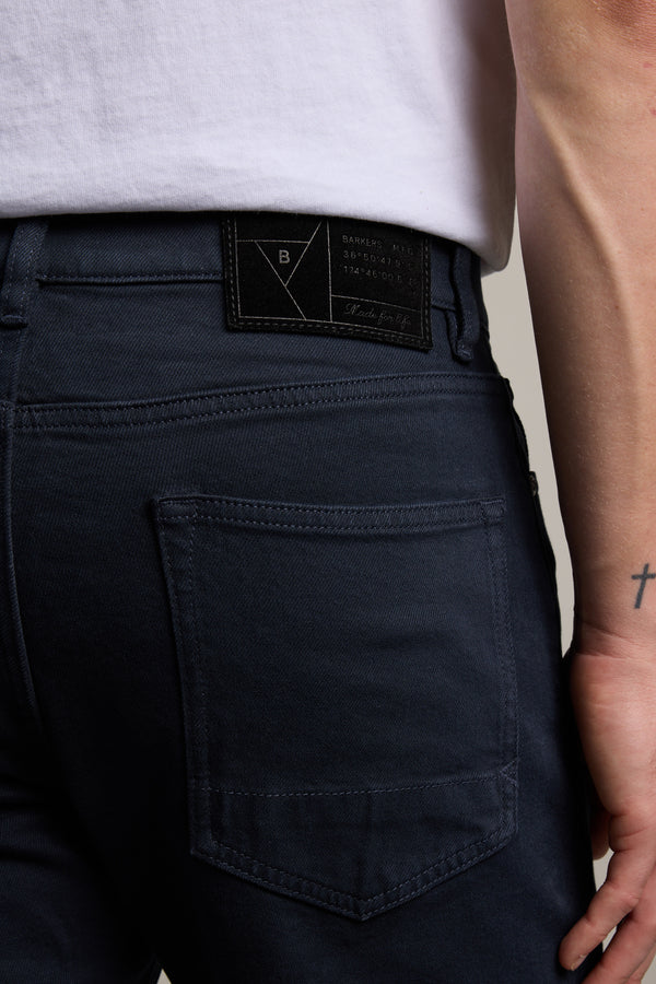Barkers Wanderer Straight Coloured Jean in navy, additional view