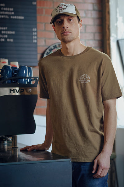 Barkers Supply Co. Cotton Cap in olive