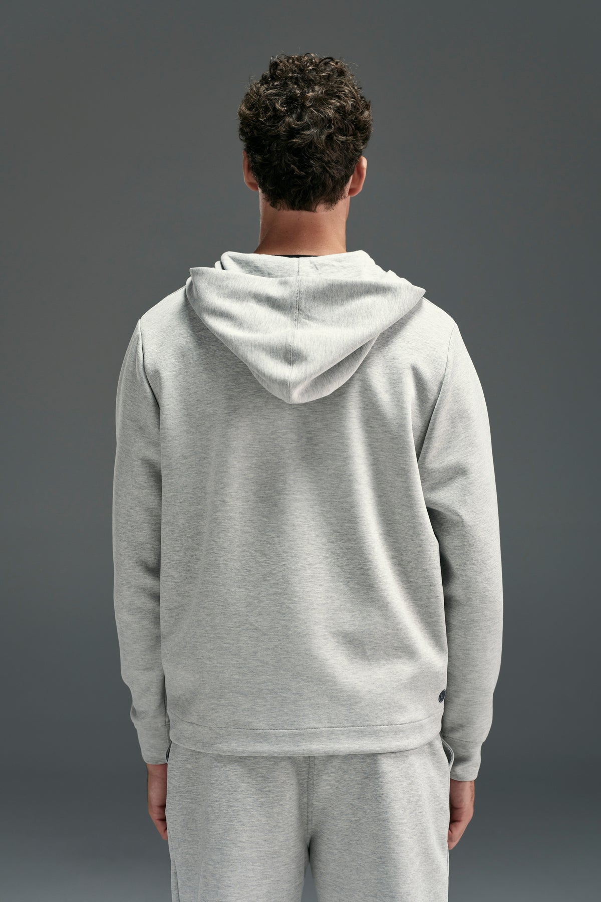 WearEver Altitude Hoody in grey marl, additional view