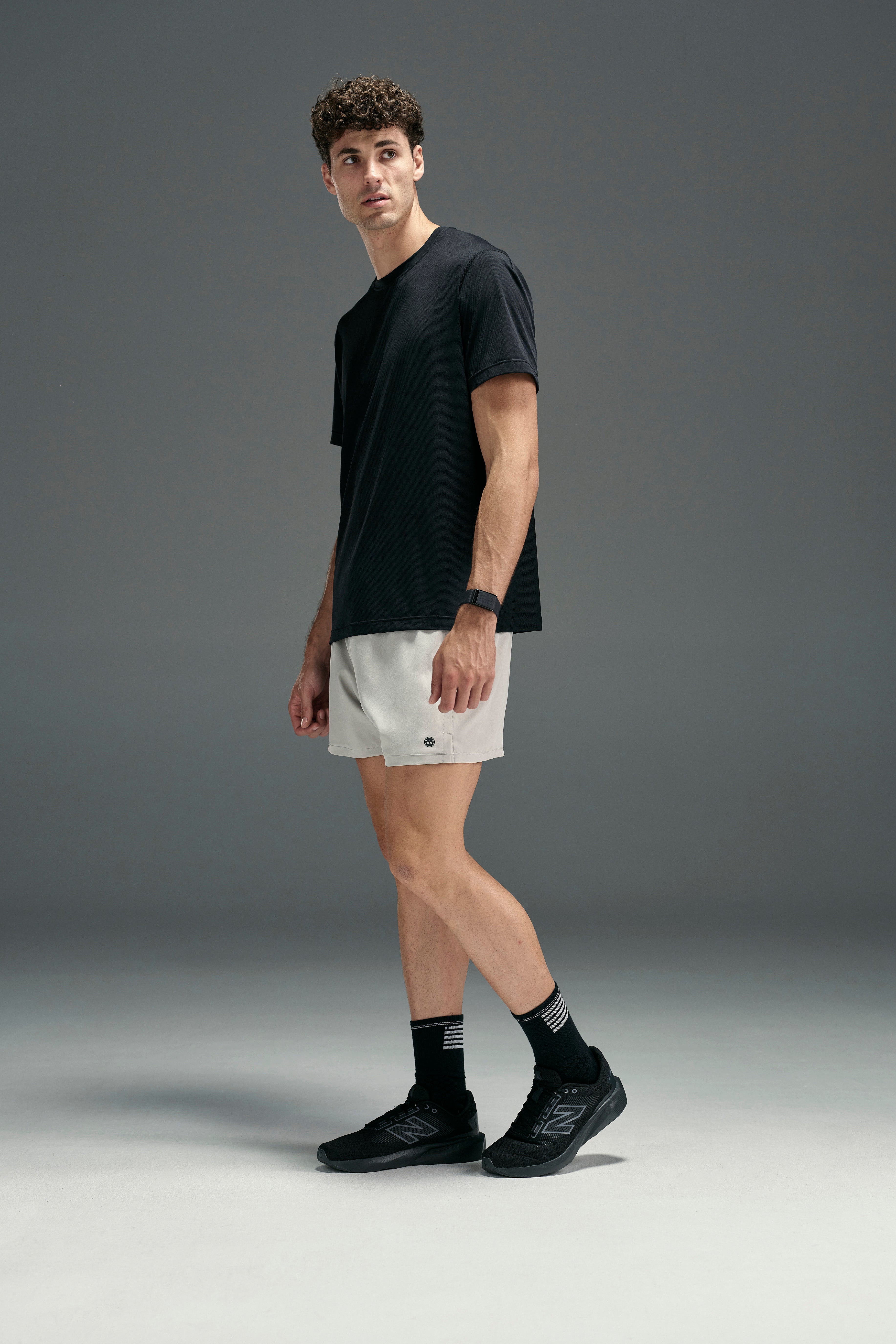 WearEver Pulse Tee in black, additional view