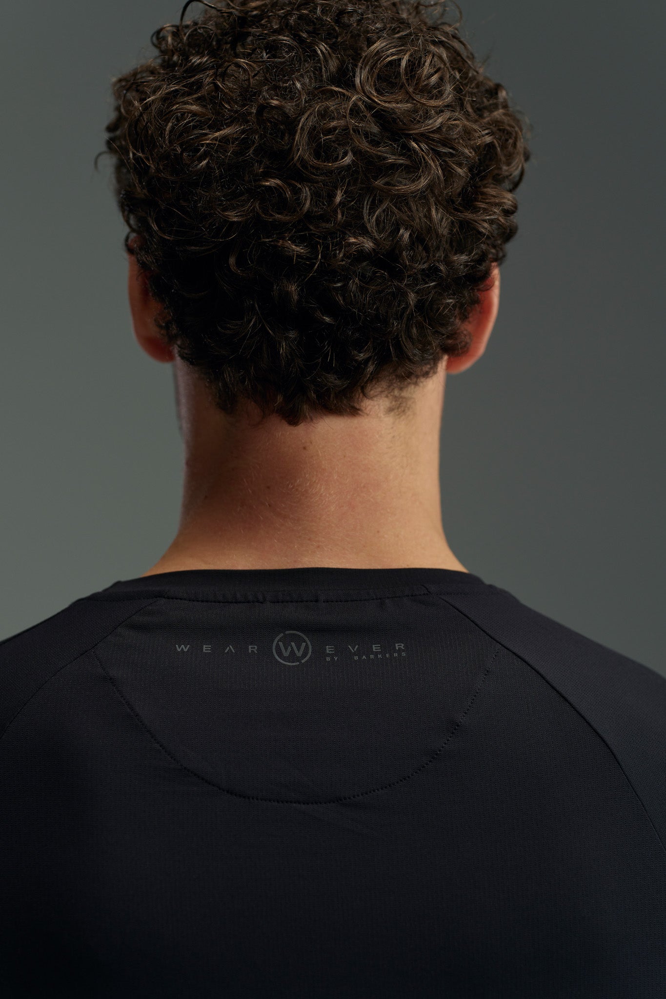 WearEver Pulse Long Sleeve Tee in black, additional view