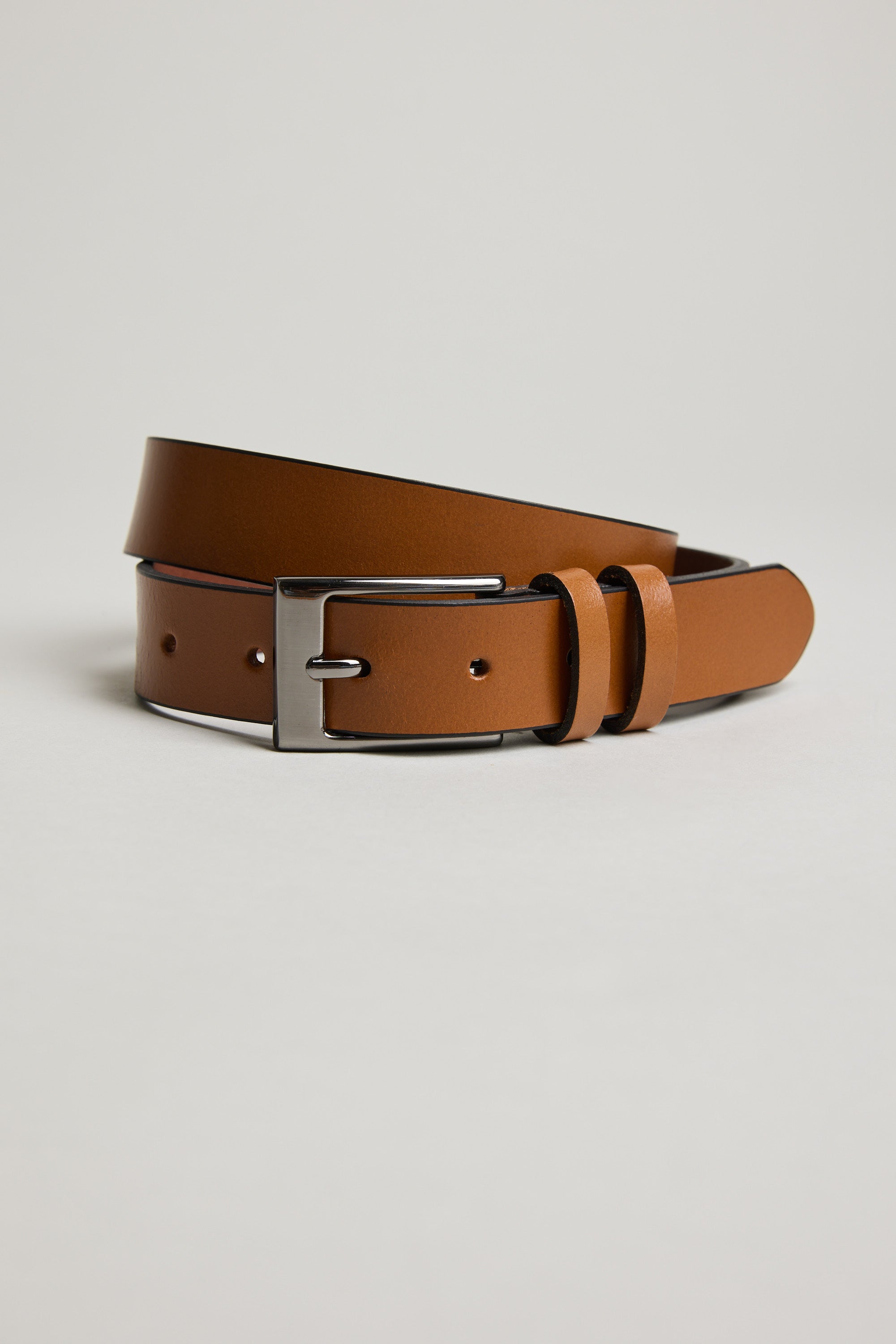 Barkers Frances Leather Belt in tan