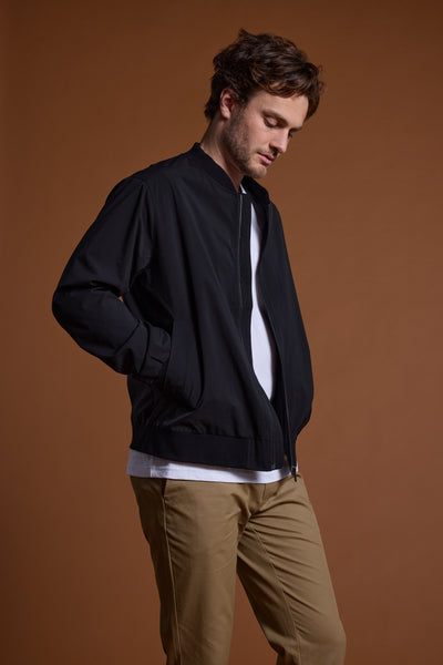 Barkers Huntwood Bomber Jacket in black