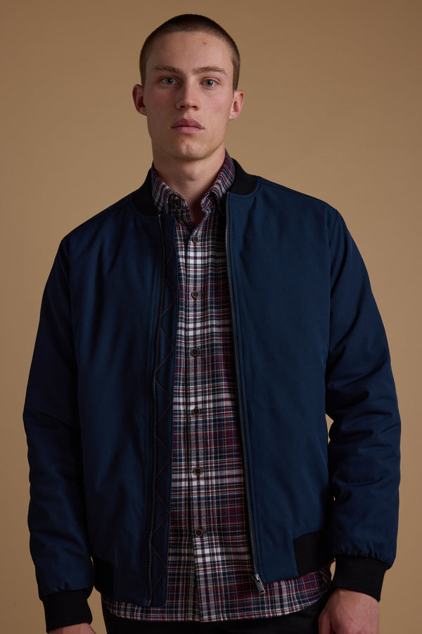 Barkers Dunhill Bomber in navy, additional view