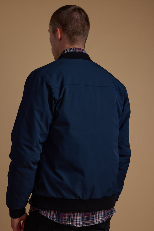 Barkers Dunhill Bomber in navy, additional view