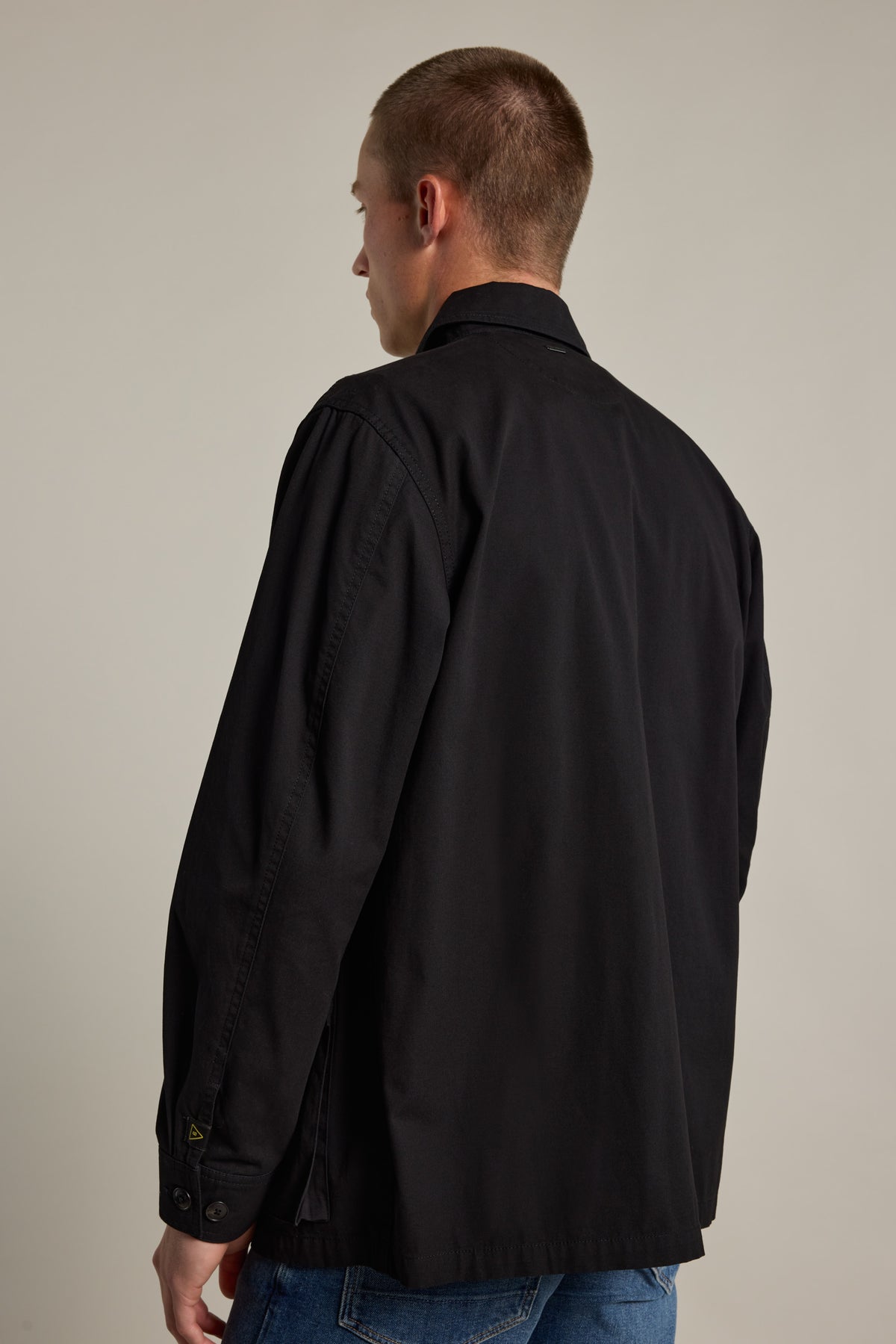 Barkers Damion Poplin Jacket in black, cotton, additional view