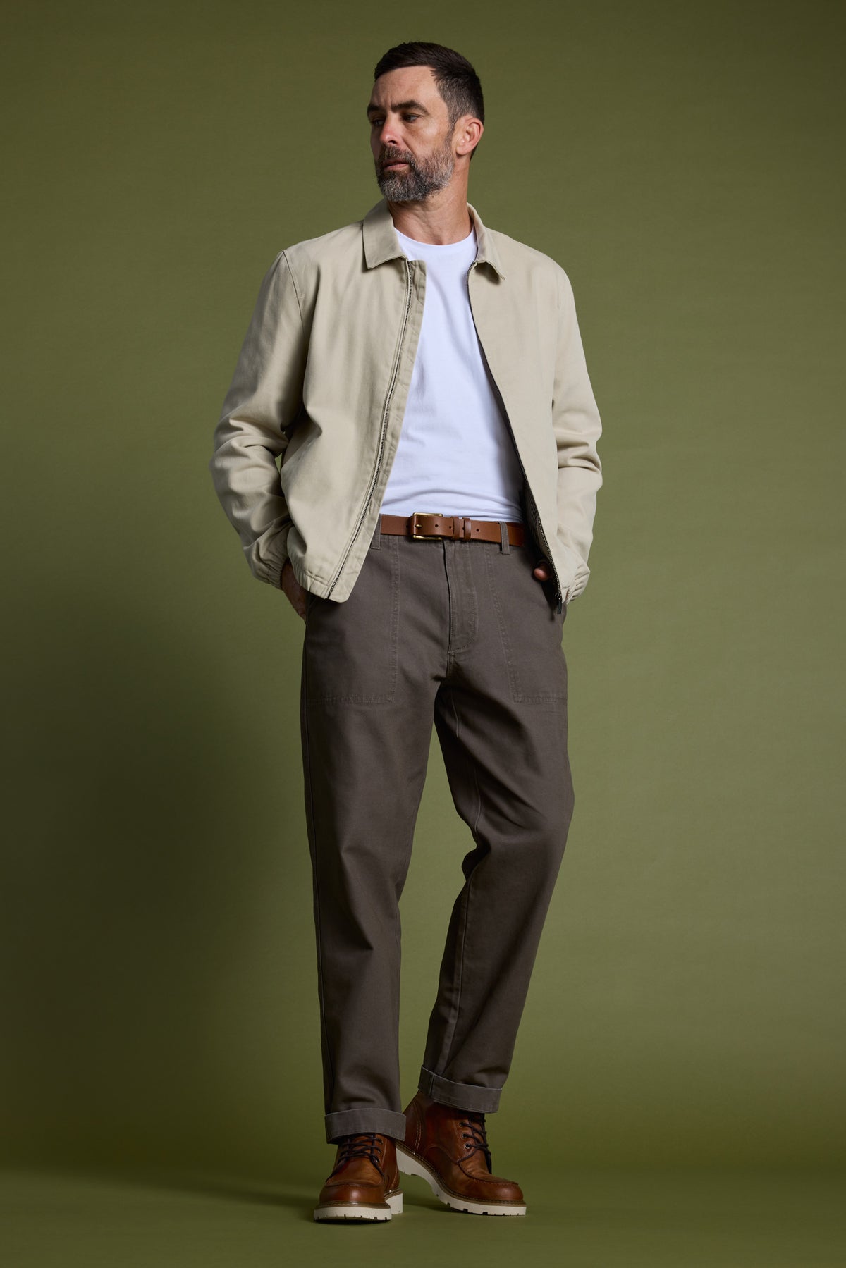 Barkers Lawnmont Jacket in taupe, additional view