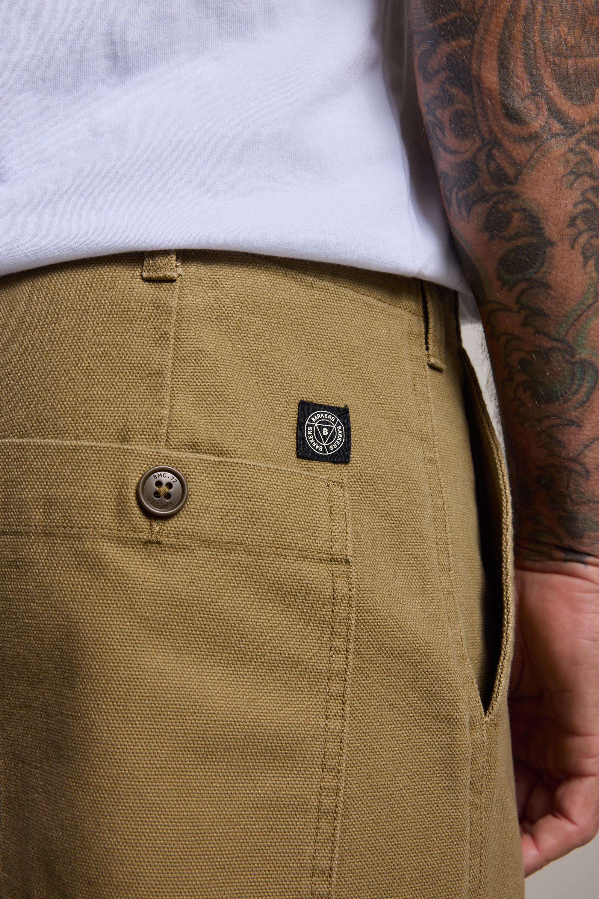 Barkers Midwood Fatigue Pant in olive, additional view