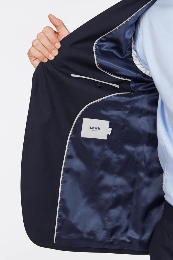 Barkers Bayswater Jacket in navy, wool, additional view