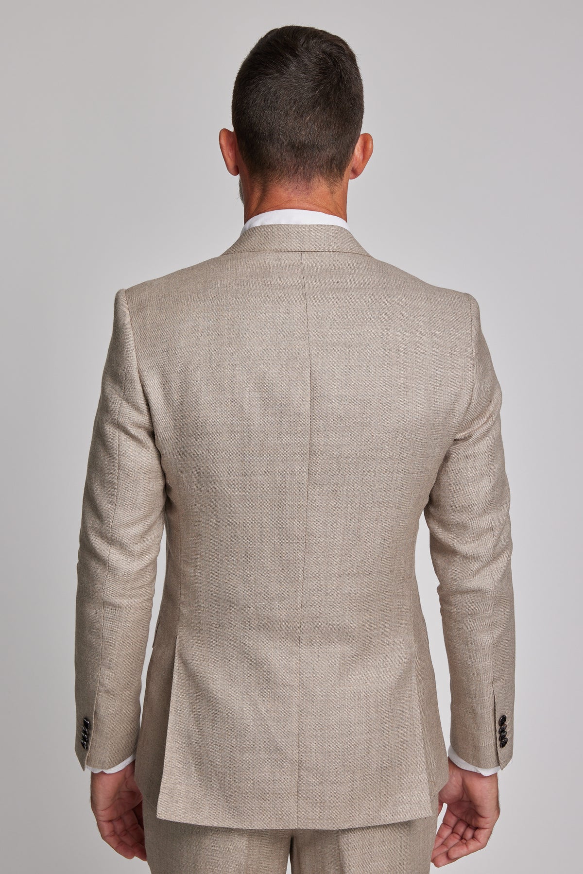 Barkers Grantley Linen Suit Jacket in natural, additional view