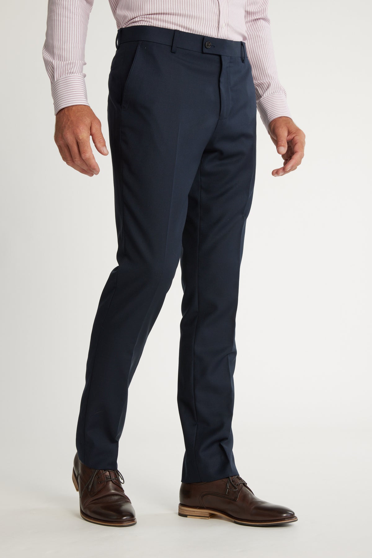 Barkers Wiltshire Suit Trouser in navy, additional view
