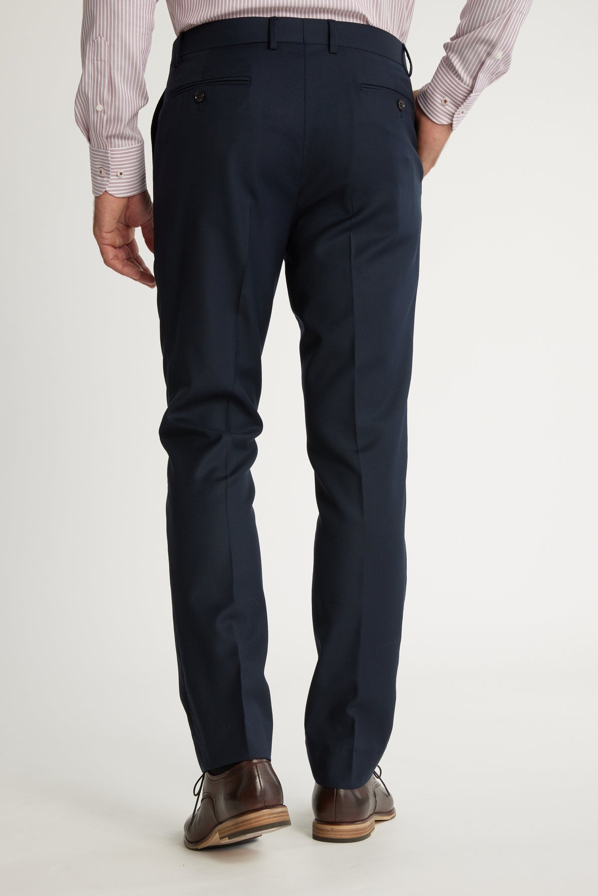 Barkers Wiltshire Suit Trouser in navy, additional view