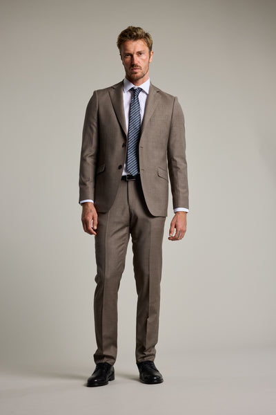 Barkers Westport Melange Suit Jacket in beige, wool