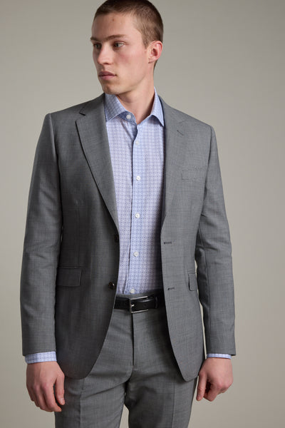 Barkers Henderson Houndstooth Suit Jacket in grey