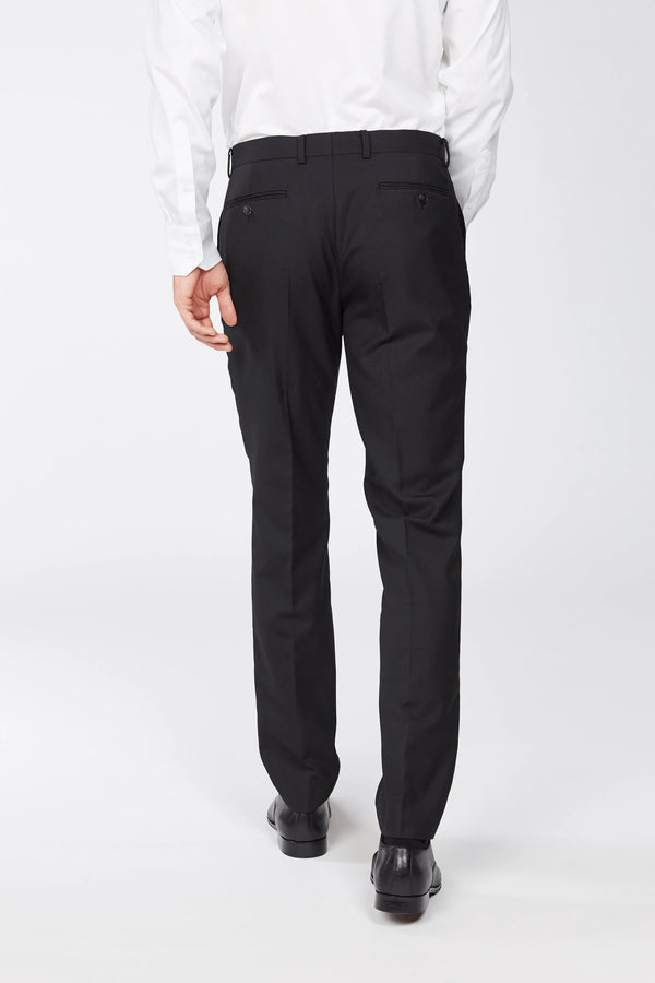 Barkers Bayswater Trouser in black, modern fit, additional view