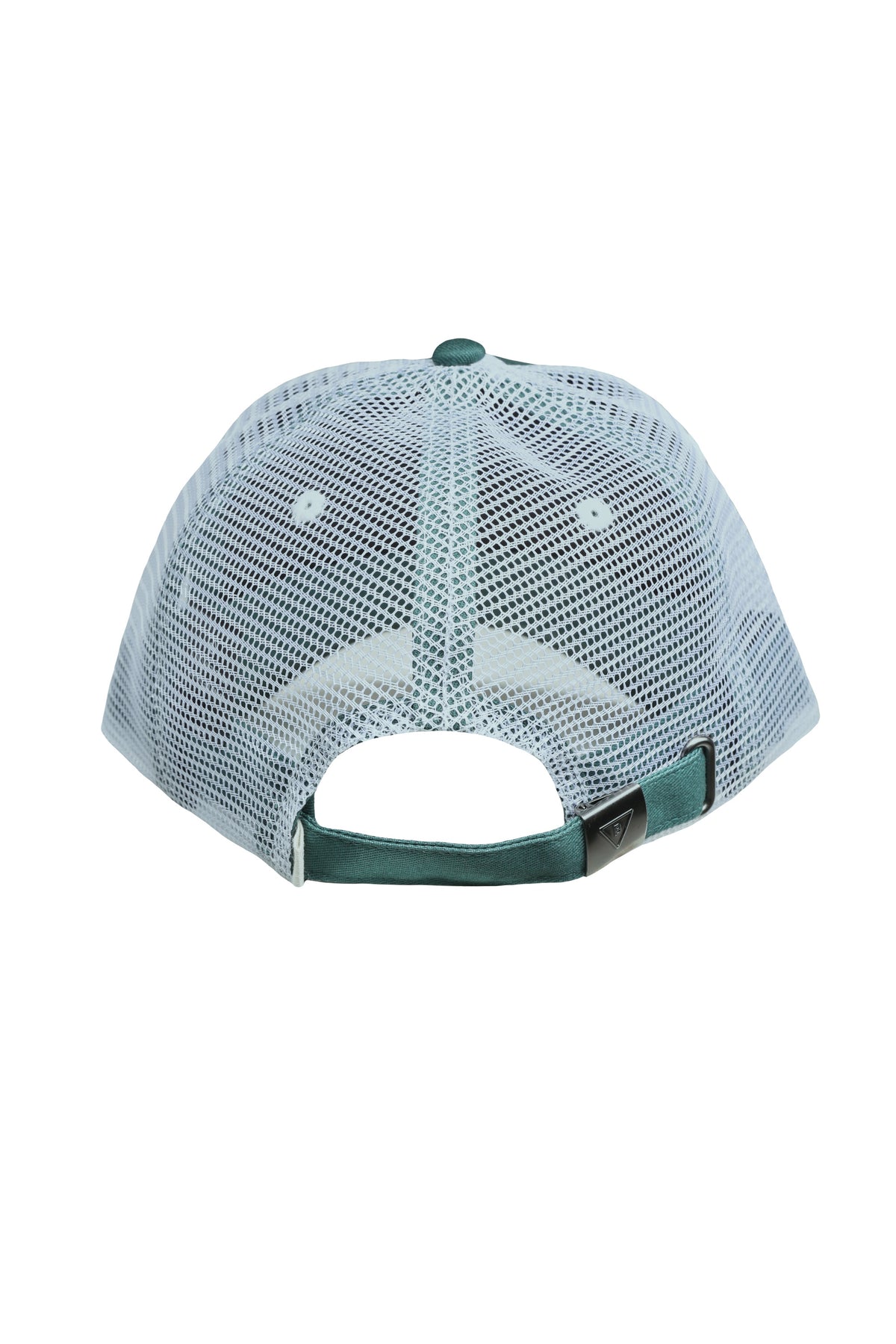 Barkers Maple Stamp Trucker Cap in teal, additional view