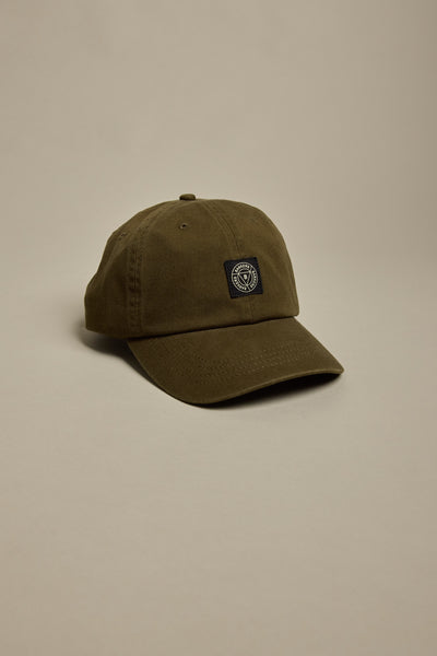 Barkers Washed Cotton Cap in khaki
