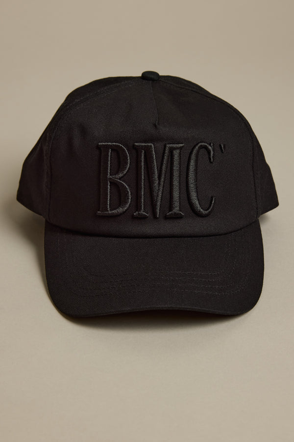 Barkers BMC Cotton Cap in black, alternate view