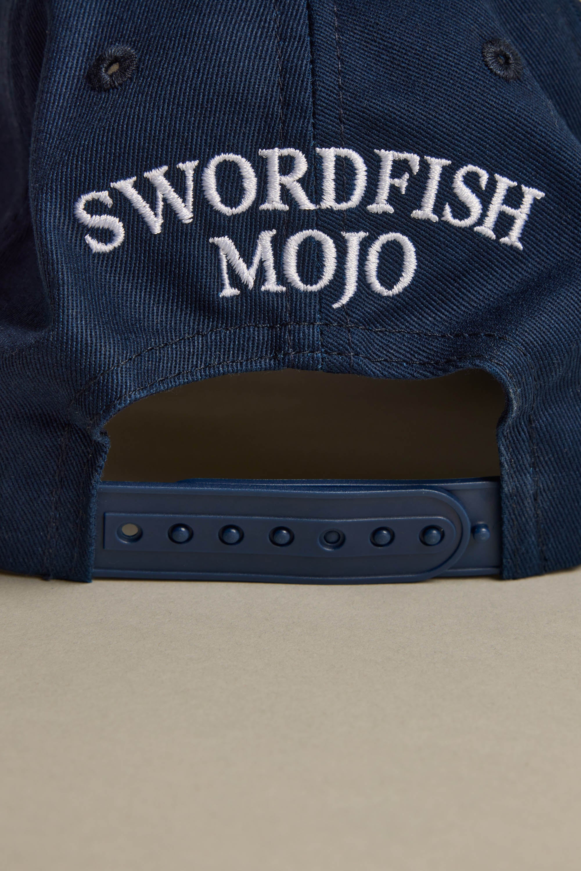 Swordfish Mojo Beercan Cap in blue/white, additional view